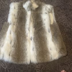 fur vest