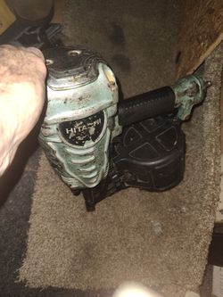 Hitachi 16 Penny Coil Nailer