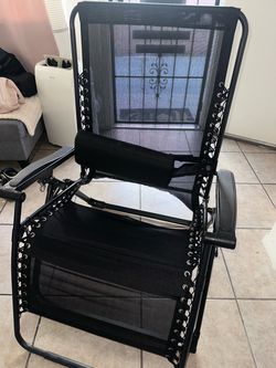 Black Zero Gravity Recliner Chair