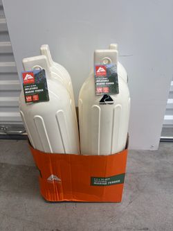 Ozark Trail Inflatable Marine Fender 5.5 x 20 In A 4 Pack NWT