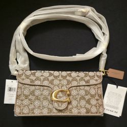 Coach - Tabby Crystal Signature Jacquard Shoulder Bag 26