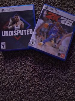 NBA 2k26 And Undisputed for PS5