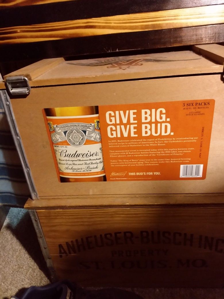 Collectible Anheuser-Busch Box