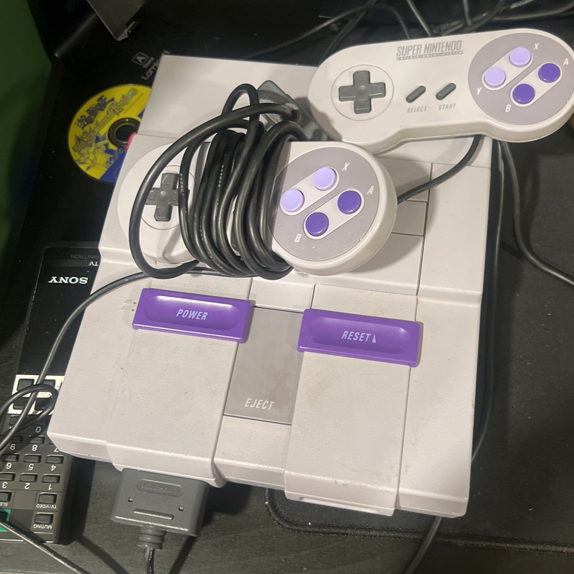 Super Nintendo Console