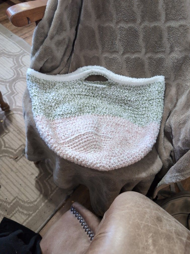 Floppy Crocheted Handbag