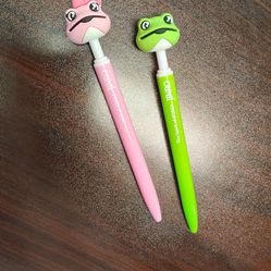 Jinro Korean Collectible Pen Set – Pink & Green Twin Pack (Brand New)
