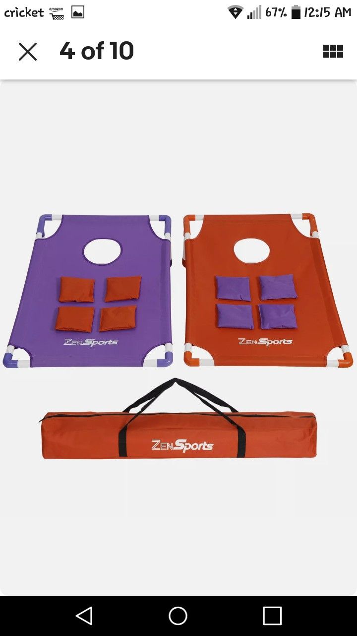 Cornhole corn hole game