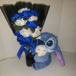 Stitch Buques Rosas Eternas
