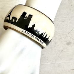 J’aime Paris Wide Bangle Bracelet 