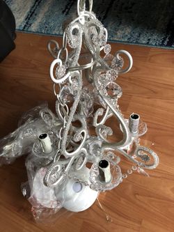 Crystal chadelier 16H ,13W four lights