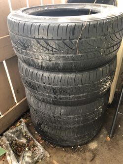 4 bmw tires, 85% tread