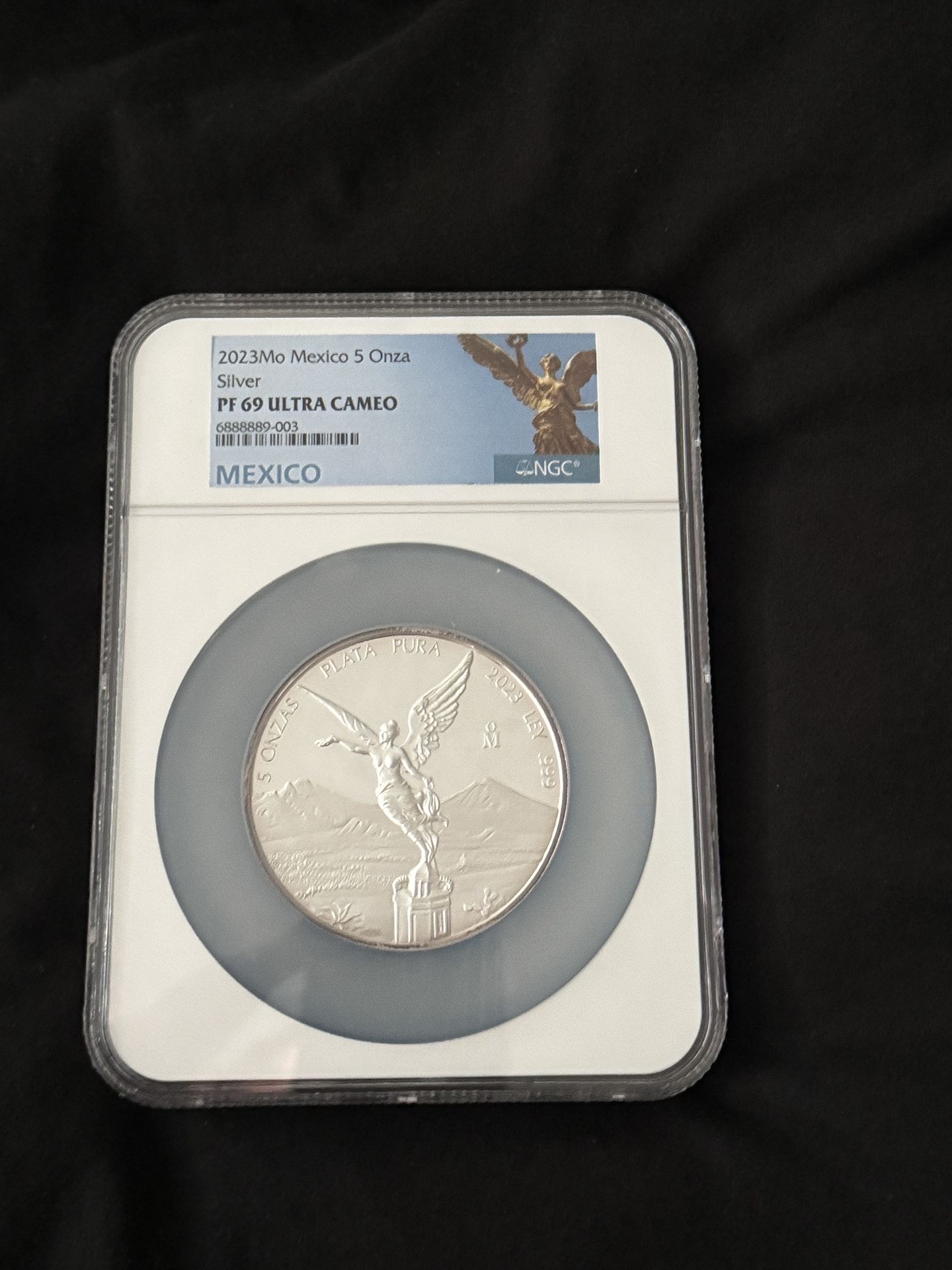 5oz 2023 Mexican Libertad ULTRA CAMEO