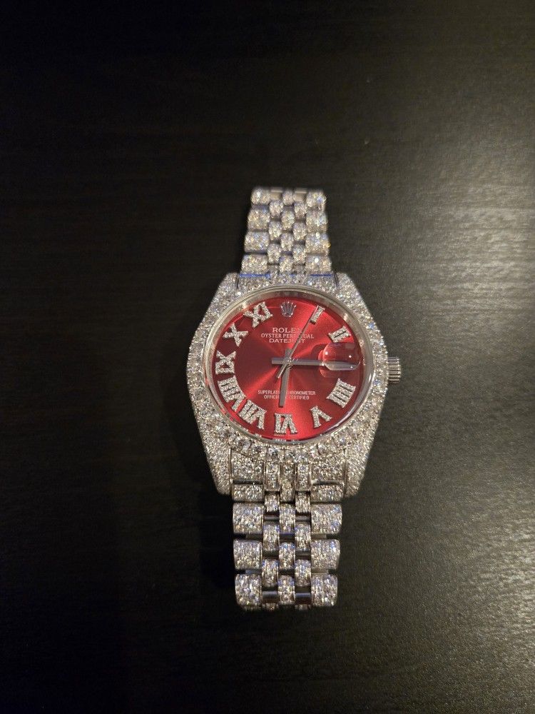 Vvs 1 Moissanite Diamond Watch