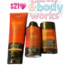 BATH AND BODY WORKS 3PCS 💖