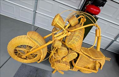 Wicker Motorcycle Full Size