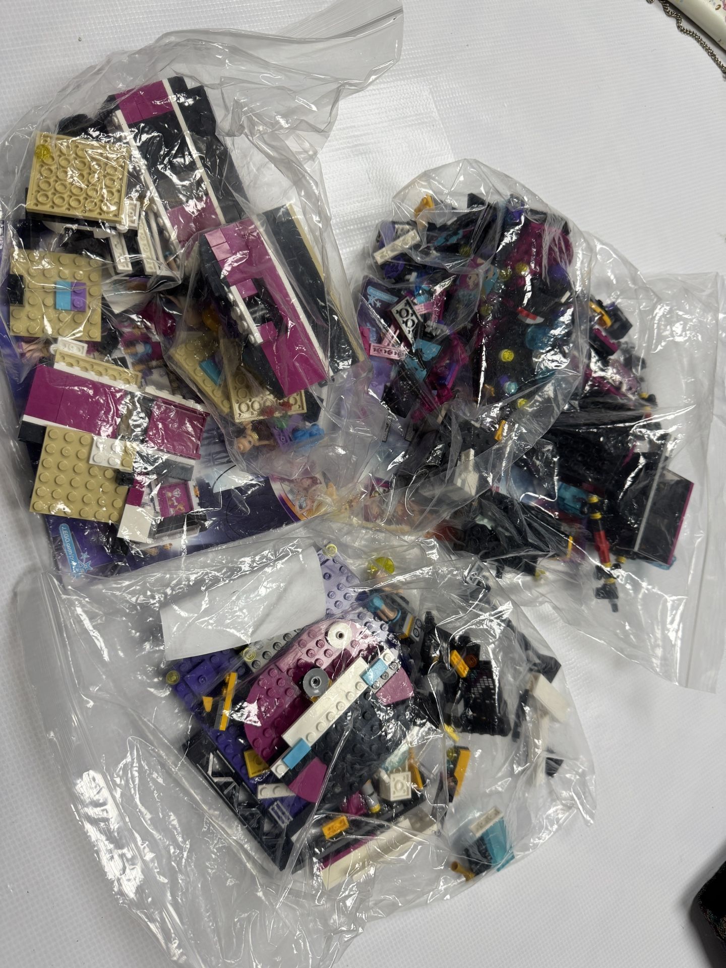 Parts From 3 Lego Friends Pop Star Sets Mostly Complete