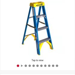 Werner 4 Ft Fiber Glass Ladder 