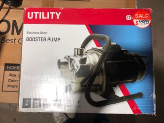 Utilitech Booster Pump