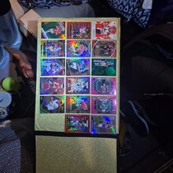 Assortment Of Football Cards,sold Seperate Or Bundle