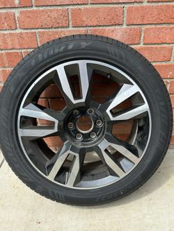 Chevy Tahoe rims and tires