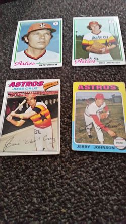 Astros cards