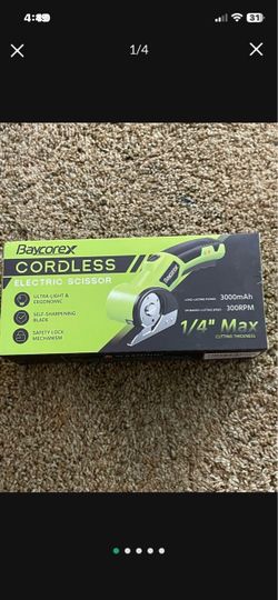 Electric scissors    20 dollars