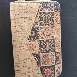 Womens Cork Bifold Wallet
