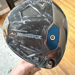 Callaway Smoke 3 wood (Reg Flex)