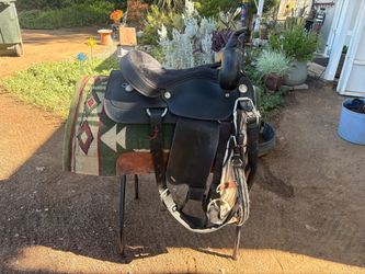 Wintec 16 in. padded trail saddle