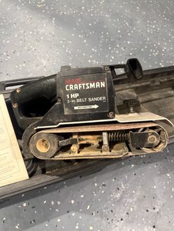 CRAFTSMAN BELT SANDER
