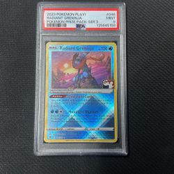 PSA 9 Radiant Greninja Prize Pack 