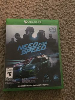 Need for speed Xbox one