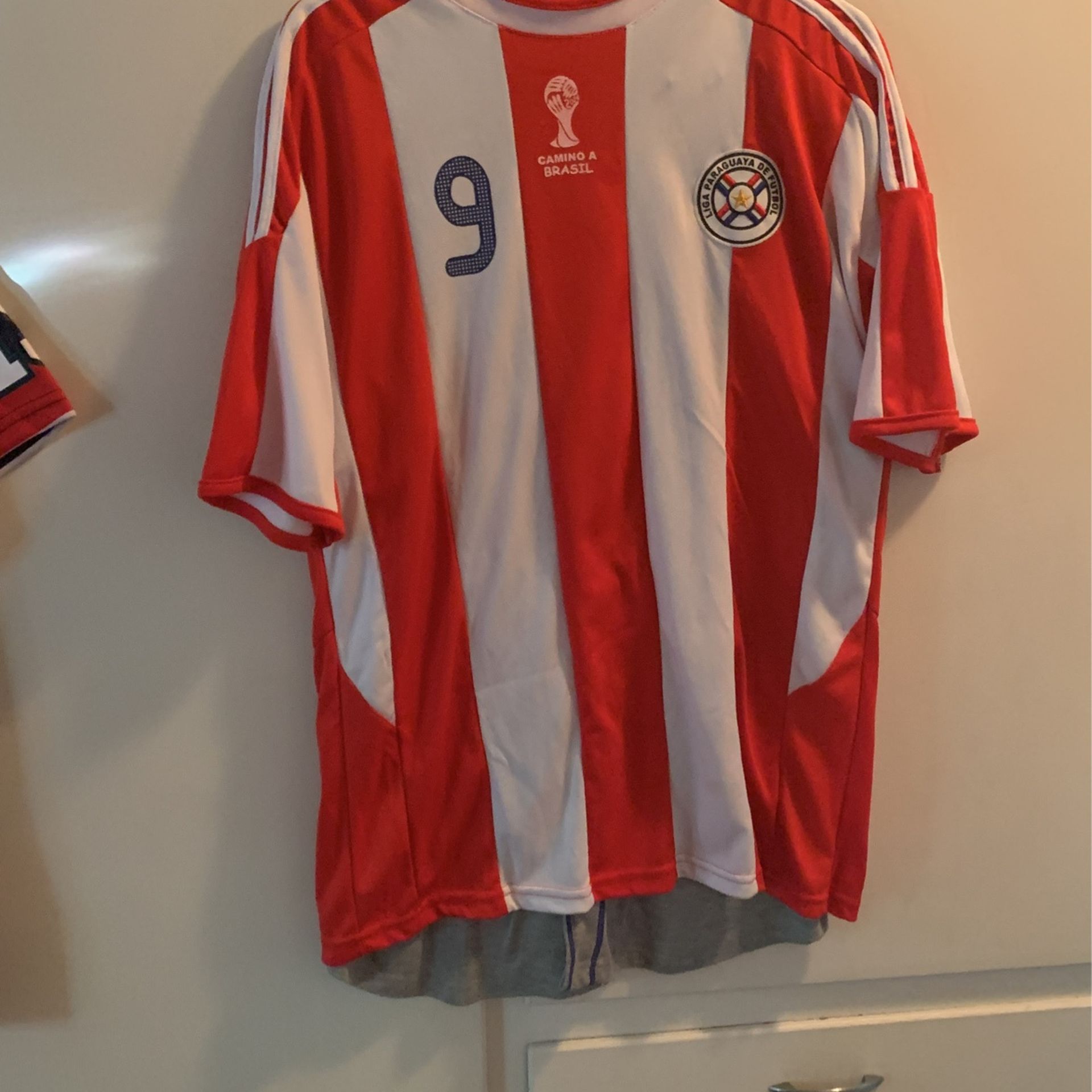 Genuine Paraguay Soccer / Futbol  Jersey