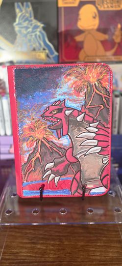 🔥 Vault X Premium 4-Pocket Zip Binder (Groudon Pokémon Edition) 🔥