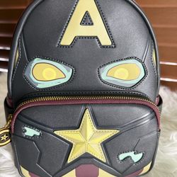 Disney Marvel Studios What If Captain America Mini Backpack