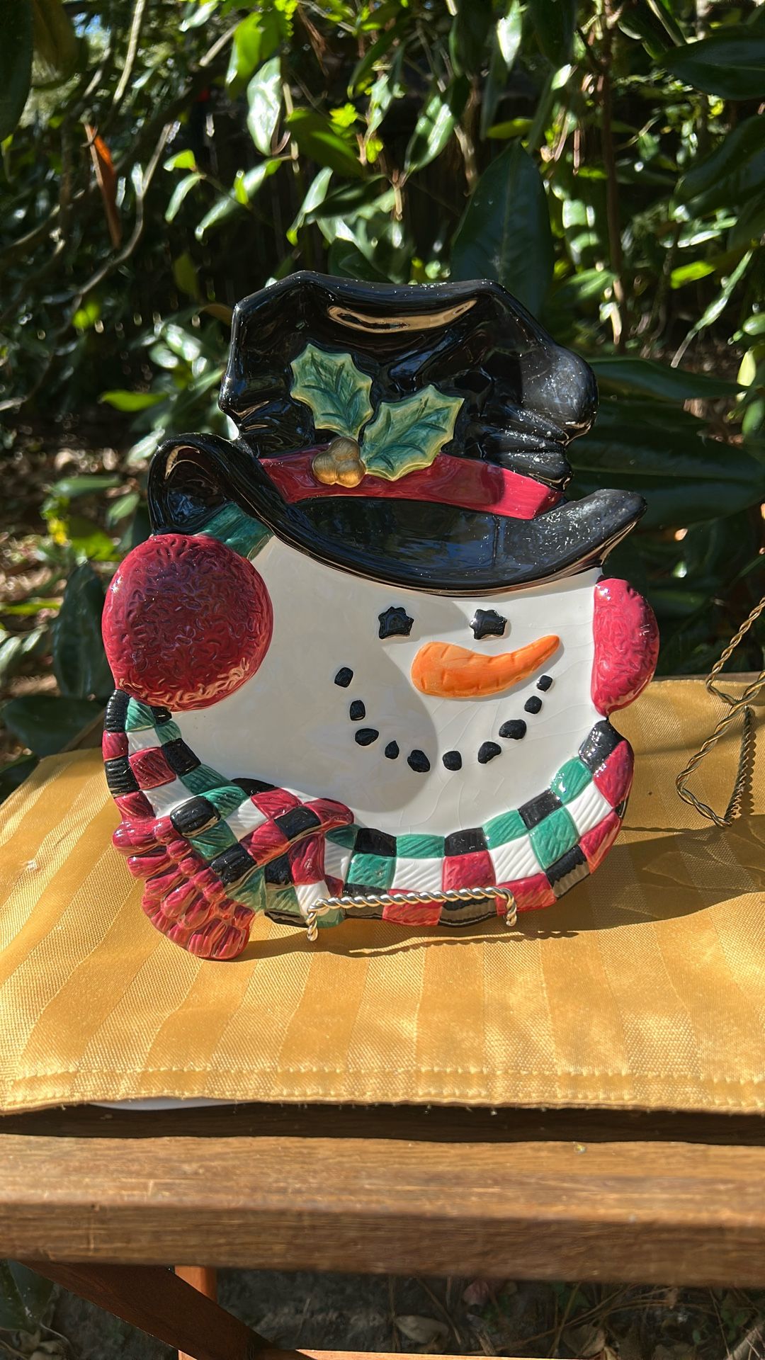 Fitz and Floyd Christmas Cookie Plate