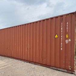 40HC Wind/Water Tight Shipping Containers For Sale