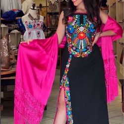 Vestidos Bordados Méxicanos Beautiful Mexican Dresses  Precios Varian - Prices Vary