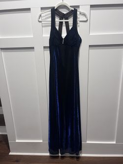 Blue Full length Dress Size 11/12