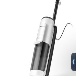 Tineco Floor ONE S5 Aspiradora con cable de vapor en seco todo en uno, limpiador de suelos de madera dura, ideal para suciedad pegajosa, trapeador de 