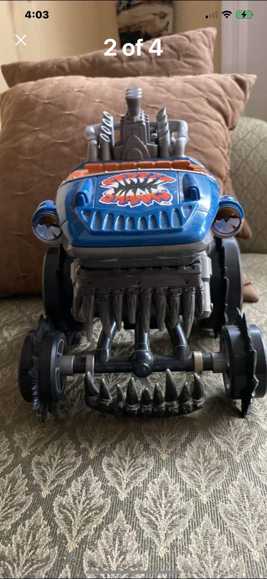 Vintage Street Sharks Cruiser Car Toys