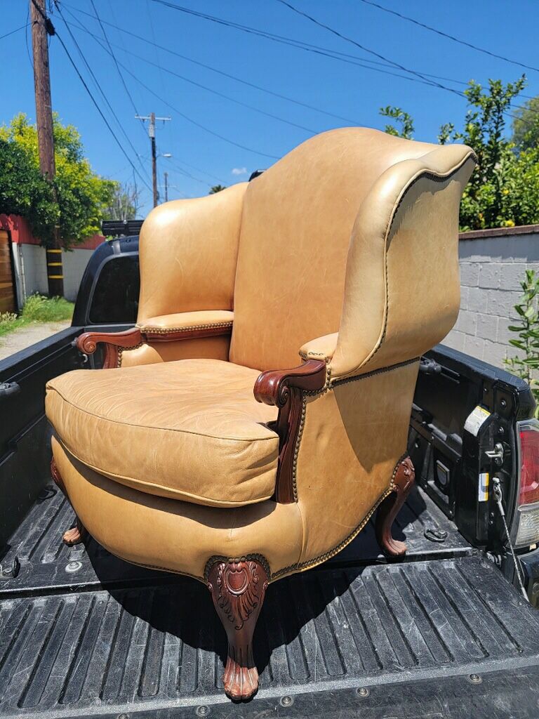 Thomasville Leather Chair Beautiful 