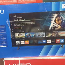50" Screen Led Smart 4k By Vizio Latest Model.  1 Year Warranty 
