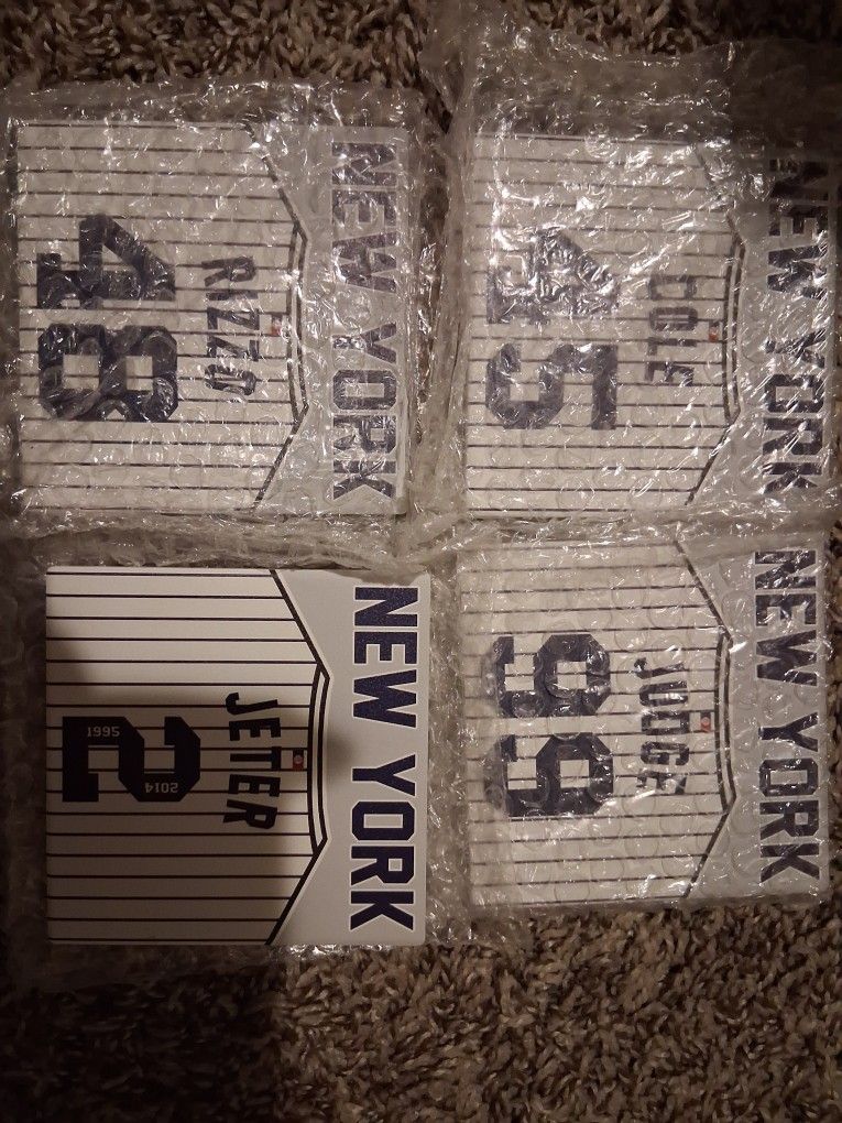 Small New York Yankees Wooden Frames