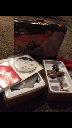 PS3 Disney Infinity 3.0 w/12 characters plus extras