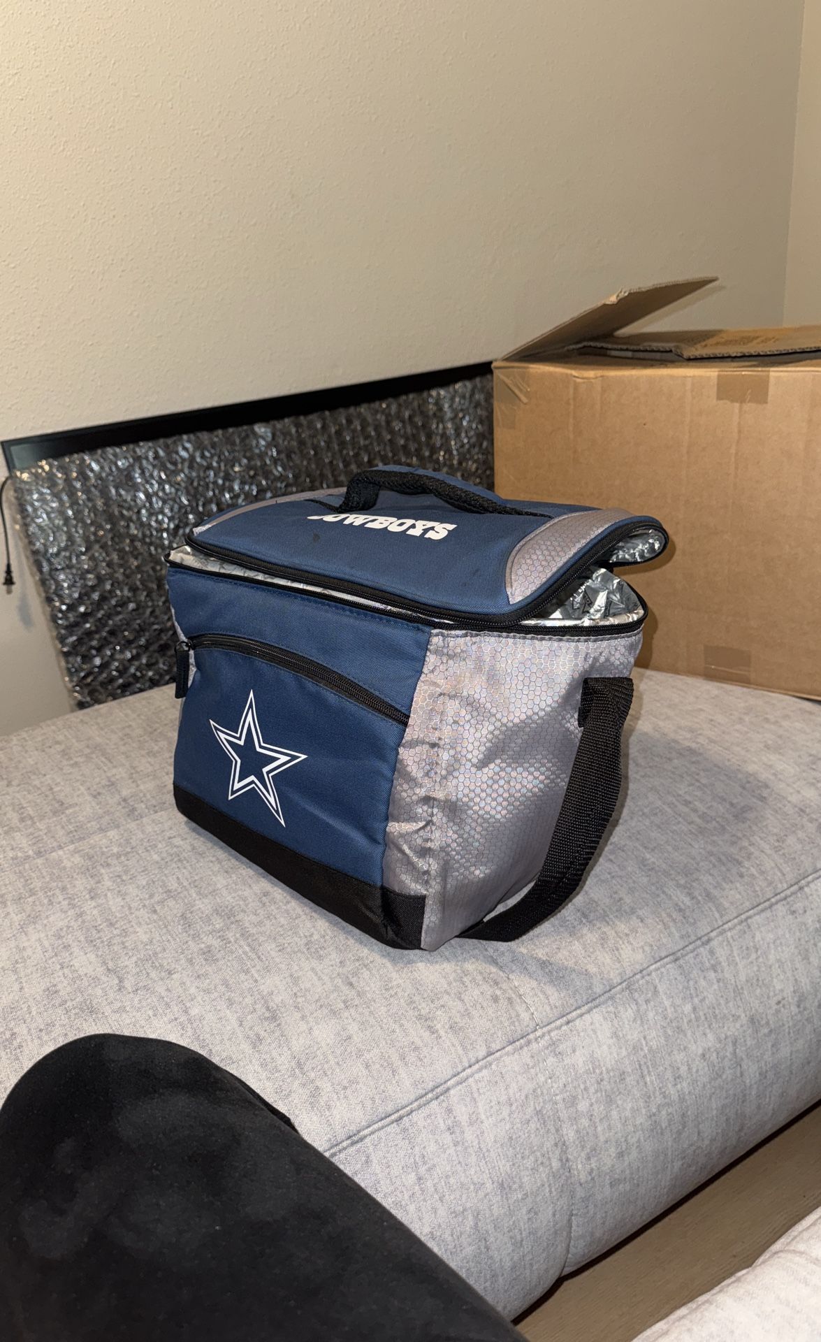 Insulated Cowboys Lunch Box