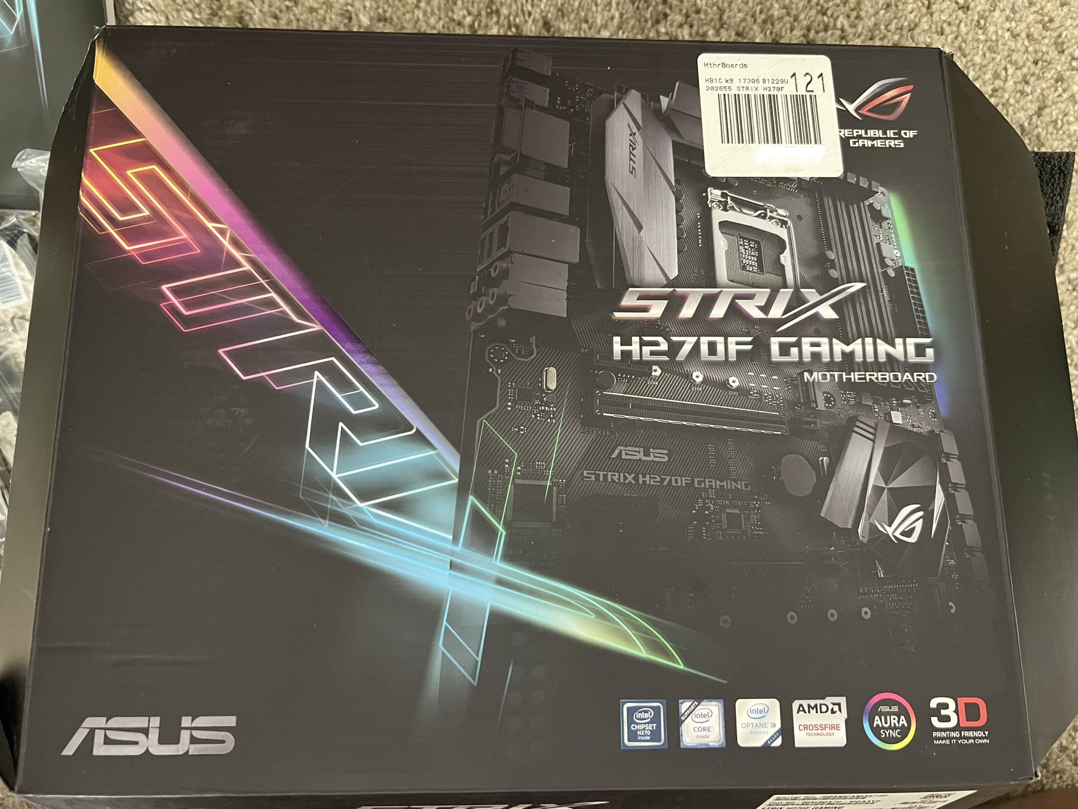 ASUS Strix H270F Gaming MotherBoard