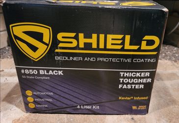 Shield Bedliner & Protective Coating Kit (Black) -BRAND NEW