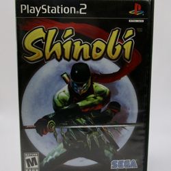 Shinobi Sony PlayStation 2 PS2 2002 Used Tested and Working - Missing Manual