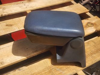 MUSTANG BLUE console armrest 87-93